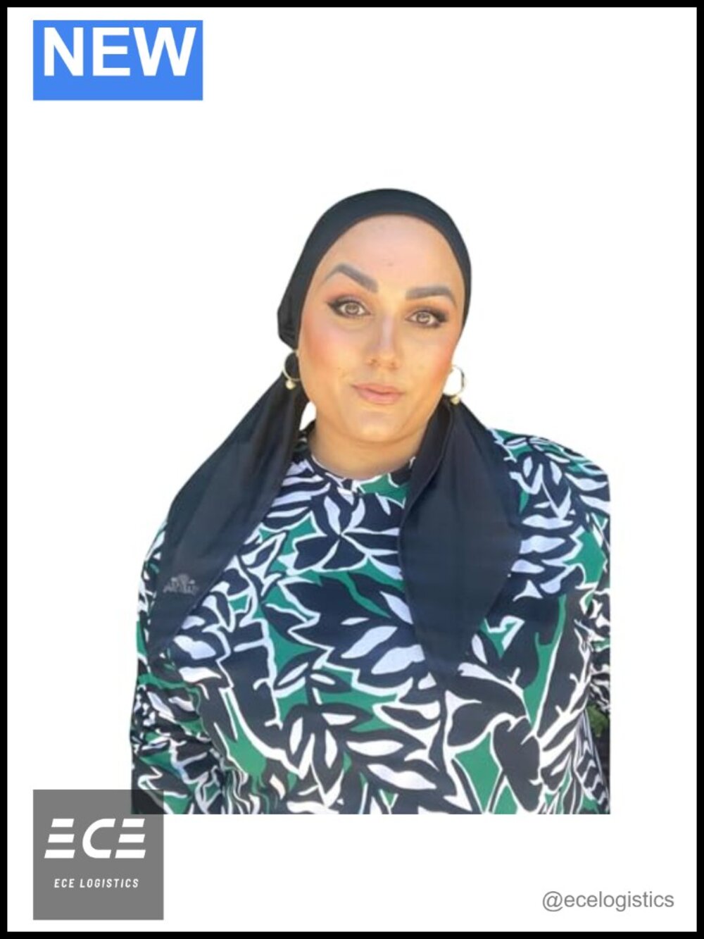 Pre-Tied Swimming Head Scarf with Velvet Headband Nylon Spandex Tichel for Women